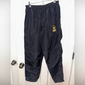 US Army female army pants physical fitness uniform nylon Pants size medium black